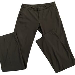 NWOT Kut From The Kloth Sz 6 Black Rayon Dress Pants Midrise Skight Flare